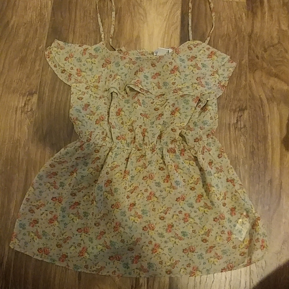 Floral casual tank top